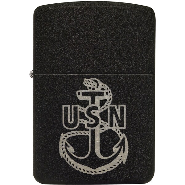 Zippo 2022 Zippo 1941 Replica Black Crackle Us Navy, ZIP-49318 - main